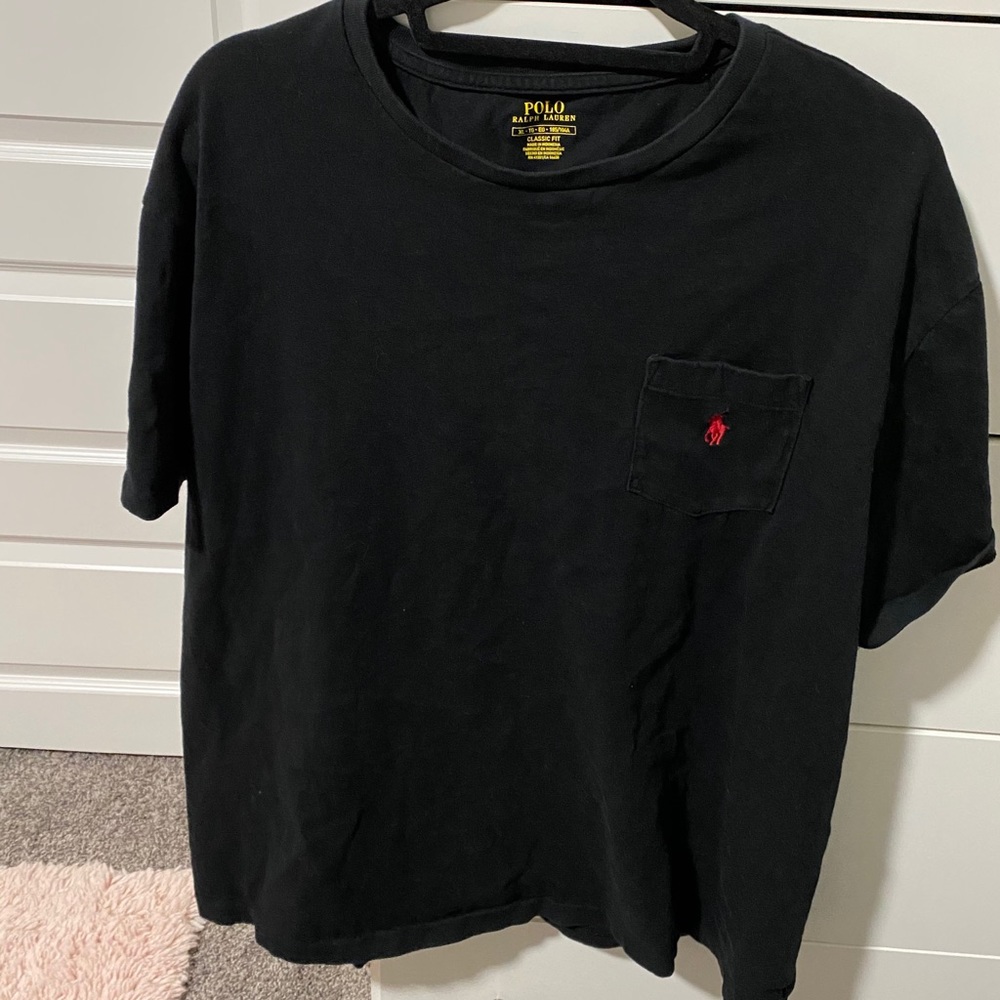 Black Polo by Ralph Lauren Tee